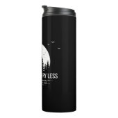 Camper Gift | Hike More Worry Less Birthday Thermosbeker (Geroteerd rechts)
