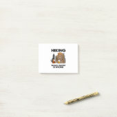 Camper Gift | Hiking Beer Birthday Post-it® Notes (Op bureau)