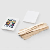 Camper Gift | Ik kies voor een wandelende verjaard Handwaaier (Niet-gemonteerd)