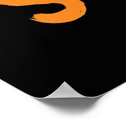 Camper Gift is moedig Verblijf Wild Poster (Hoek)