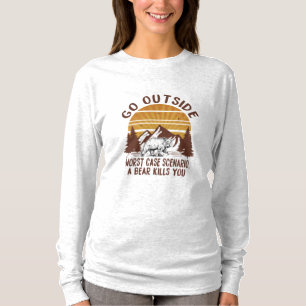 Camper Gift Naar buiten gaan Worst Hoesje Scenar T-shirt