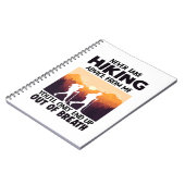 Camper Gift | Nooit wandeladvies van mij nemen Notitieboek (Linkerzijde)