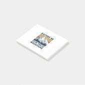 Camper Gift Rather Be In The Mountains Birthday Post-it® Notes (Schuin)