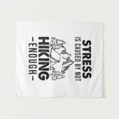 Camper Gift | Stress is de oorzaak van het feit da Wandkleed (Voorkant (horizontaal))