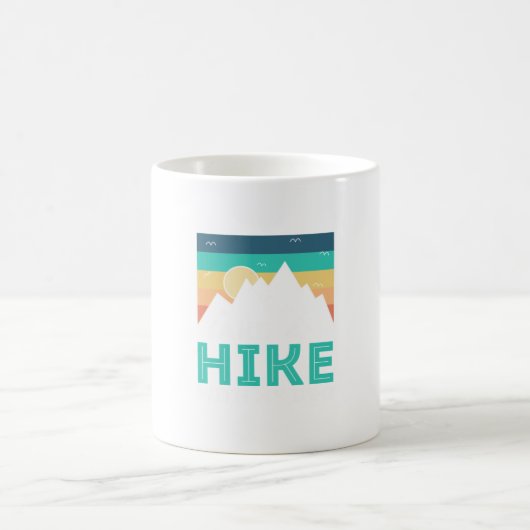 Camper Gift | Take A Hike With My Dog Birthday Magische Mok (Center)