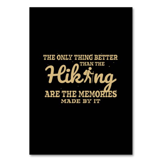 Camper Gift |The Only Thing Better Than The Hiking Kaart (Voorkant)