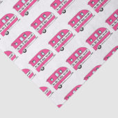 Camper Gift Tissue: "We slapen graag rond" Tissuepapier (Detail)