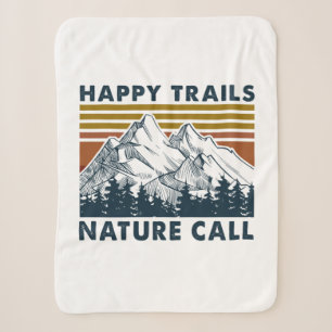 Camper Gift Vrolijke Natuur van de Weg van de We Sherpa Deken