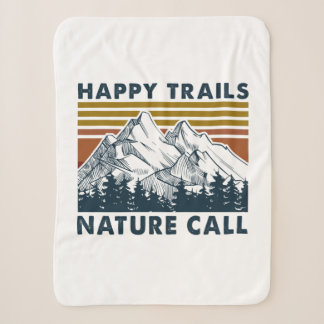 Camper Gift | Vrolijke Natuur van de Weg van de We Sherpa Deken