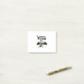 Camper Gift | Wander Woman Birthday Post-it® Notes (Op bureau)