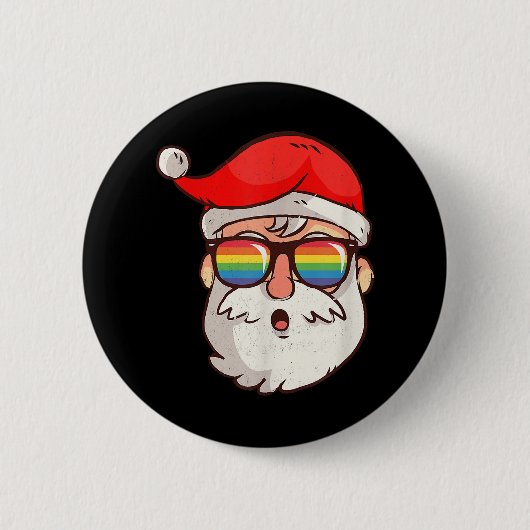 Camper Kerstboom Matching Familie Kerstmis Ronde Button 5,7 Cm (Voorkant)