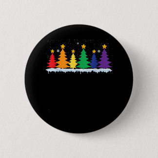 Camper Kerstboom Matching Familie Kerstmis Ronde Button 5,7 Cm
