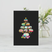 Camper kerstboomverlichting Voertuigen Camping chr Kaart (Staand voorkant)