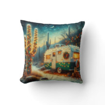  Camper Kerstwoestijn Saguaro Cactus