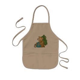 Camper Kitchen apron Beer camping Kinder Schort