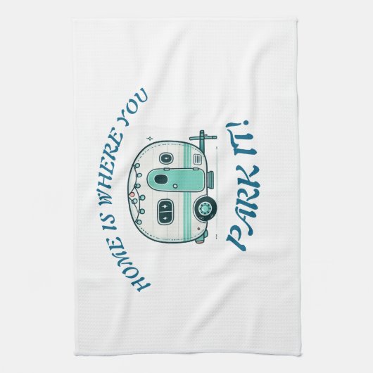 Camper Kitchen Towels by Sommer Hamilton Theedoek (Verticaal)