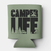 Camper Life Moderne Camping Outdooravontuur Blikjeskoeler (Achterkant)