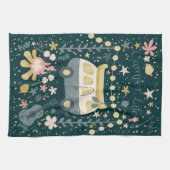 Camper Life! nachtelijke keukenhanddoek (Horizontaal)