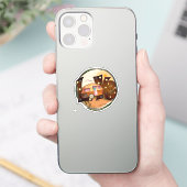 Camper Love - Travel Vacking Road Trip Sticker (Telefoon)