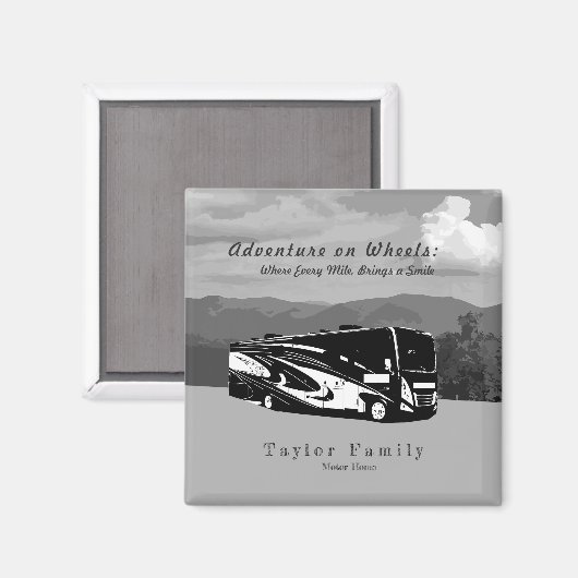 camper magneet (Voorkant / Achterkant)