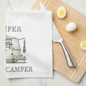 Camper of Motorhome Kitchen Towel Theedoek (Quarter Fold)