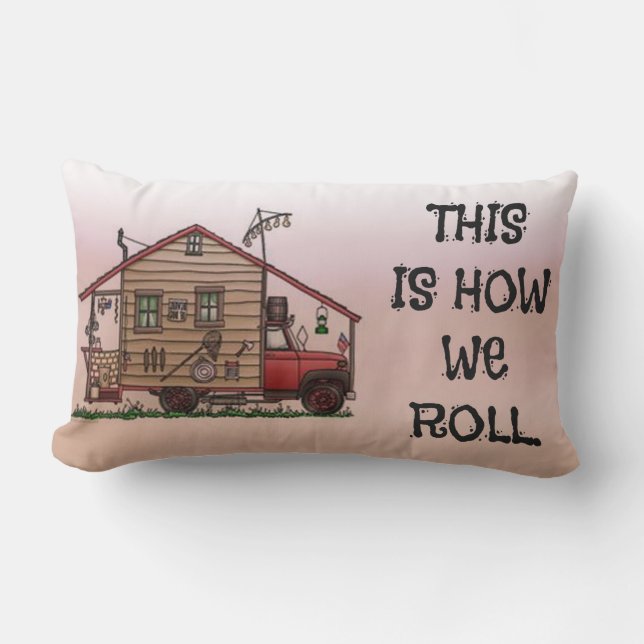 Camper of Motorhome Kussen (Voorkant)