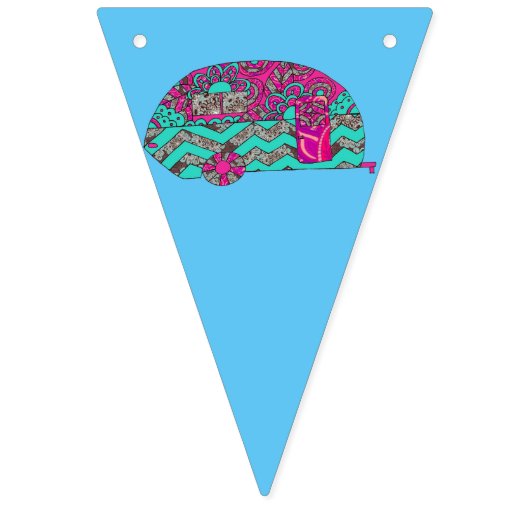 Camper Party Vlaggetjes (Derde vlag)