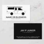 camper provan visitekaartje (Voorkant / Achterkant)