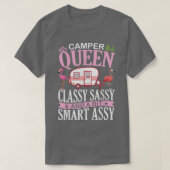 Camper Queen Classy Sassy & A Bit Samrt Assy Nana  T-shirt (Design voorkant)