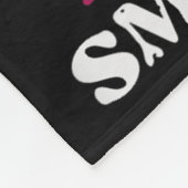 Camper Queen Cly Sy Smart Camping RV Dames Meisjes Fleece Deken (Hoek)