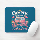 Camper Queen Cly Sy Smart Y Camng Rv Women  Muismat (Met muis)