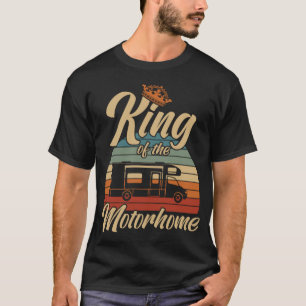 Camper Reizen Koning van de camper Camping T-shirt
