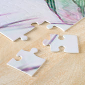 Camper Retro  Hippie Bon Voyage Adventure Legpuzzel (Zijkant)