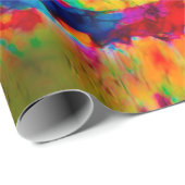 Camper Retro Hippie Colorful Life is een weg Cadeaupapier (Rol Hoek)