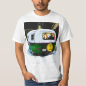 Camper Retro Hippie Life is een reis die gewoon ga T-shirt (Voorkant)