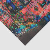 Camper Retro Hippie vindt uw groef en vibe Tissuepapier (Detail)