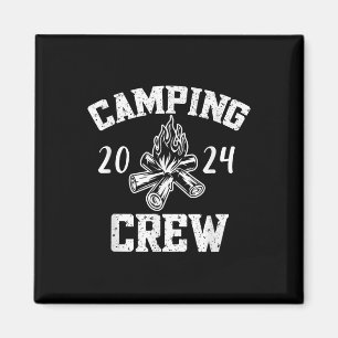 Camper Road Trip Family Matching Group Camping Cre Magneet