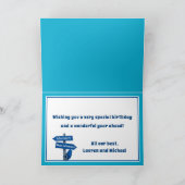  Camper Road Trip Happy Birthday Kaart (Binnen)