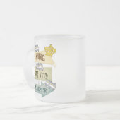 Camper/RV Lifestyle Travel Mug Tweekleurige Koffiemok (Voorkant links)