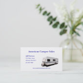 Camper Sales Visitekaartje (Staand voorkant)