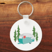 Camper Scene Sleutelhanger (Voorkant)