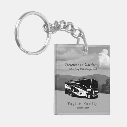 camper sleutelhanger (Voorkant Links)