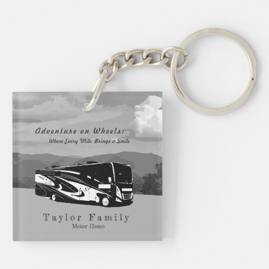 camper sleutelhanger (Achterkant)