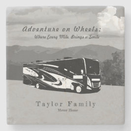 camper stenen onderzetter