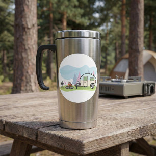 Camper Stickers in Vintage Stijl