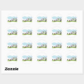 Camper Stickers in Vintage Stijl (Vel)