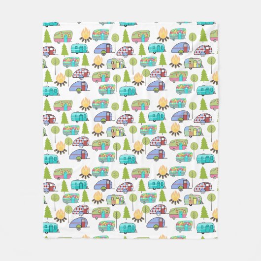 Camper Thleece Blanket Fleece Deken (Voorkant)