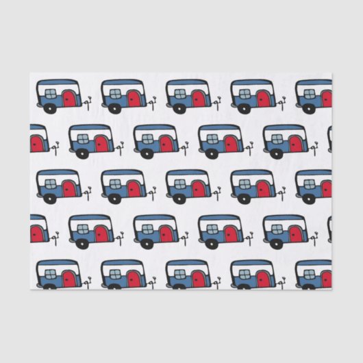 Camper Tissuepapier (Voorkant)