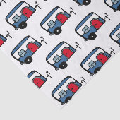 Camper Tissuepapier (Detail)