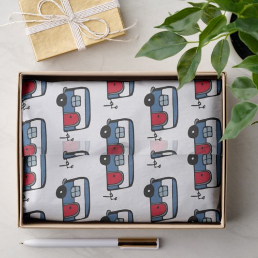 Camper Tissuepapier (Geschenk)